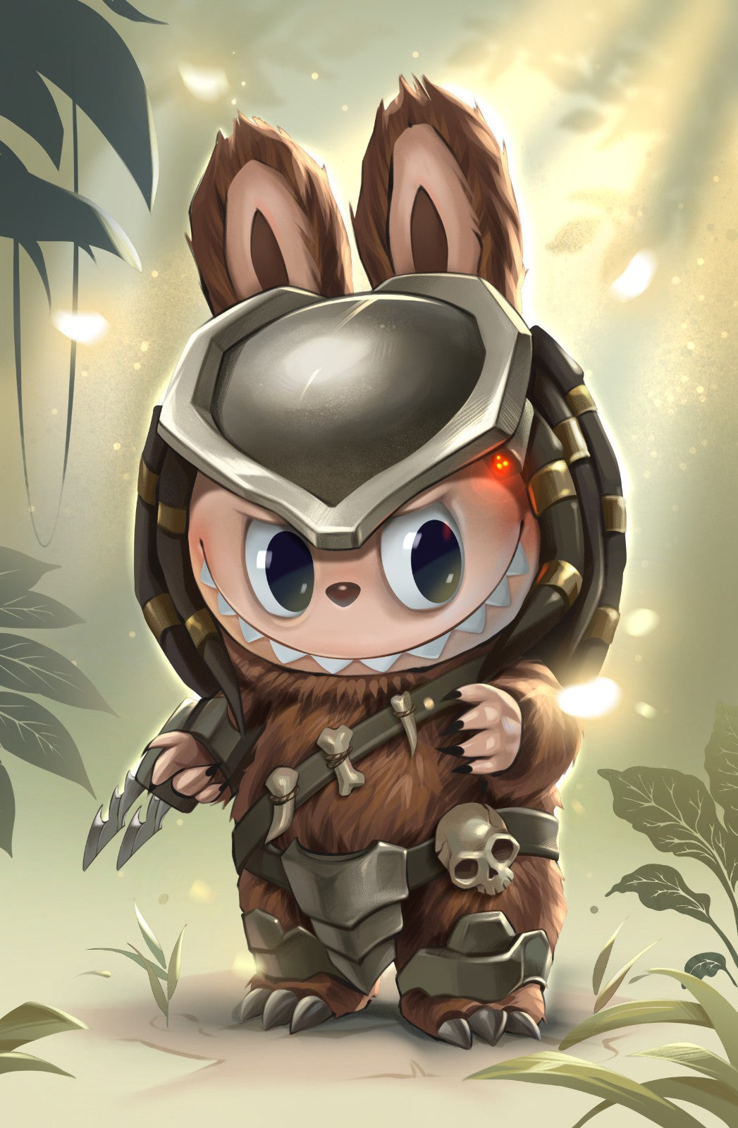 FAME: KASING LUNG CREATOR OF THE LABUBU - KATYA SINYUKHINA HUNTER MONSTER KNIGHT OF COMICS EXCLUSIVE