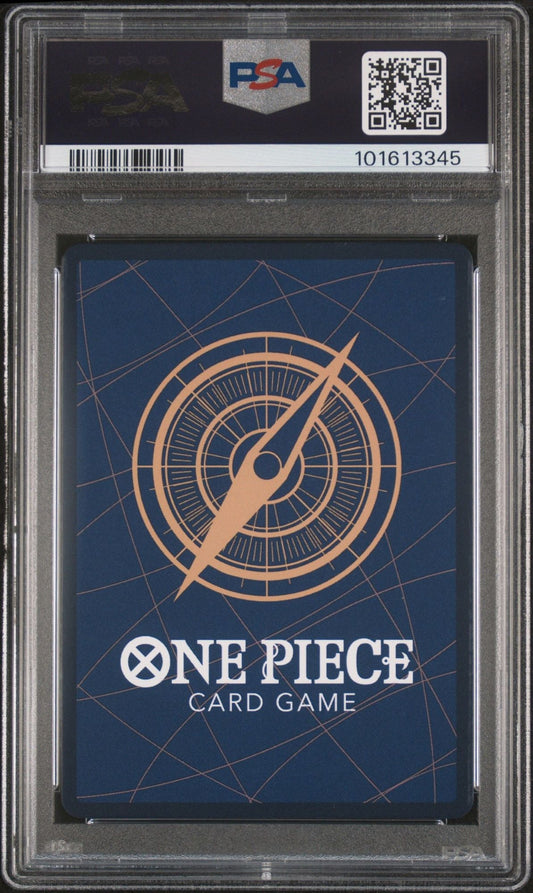 Graded 2024 One Piece Japanese Porche #072 OP07 Alt Art Trading Card Game PSA 10 Gem Mint