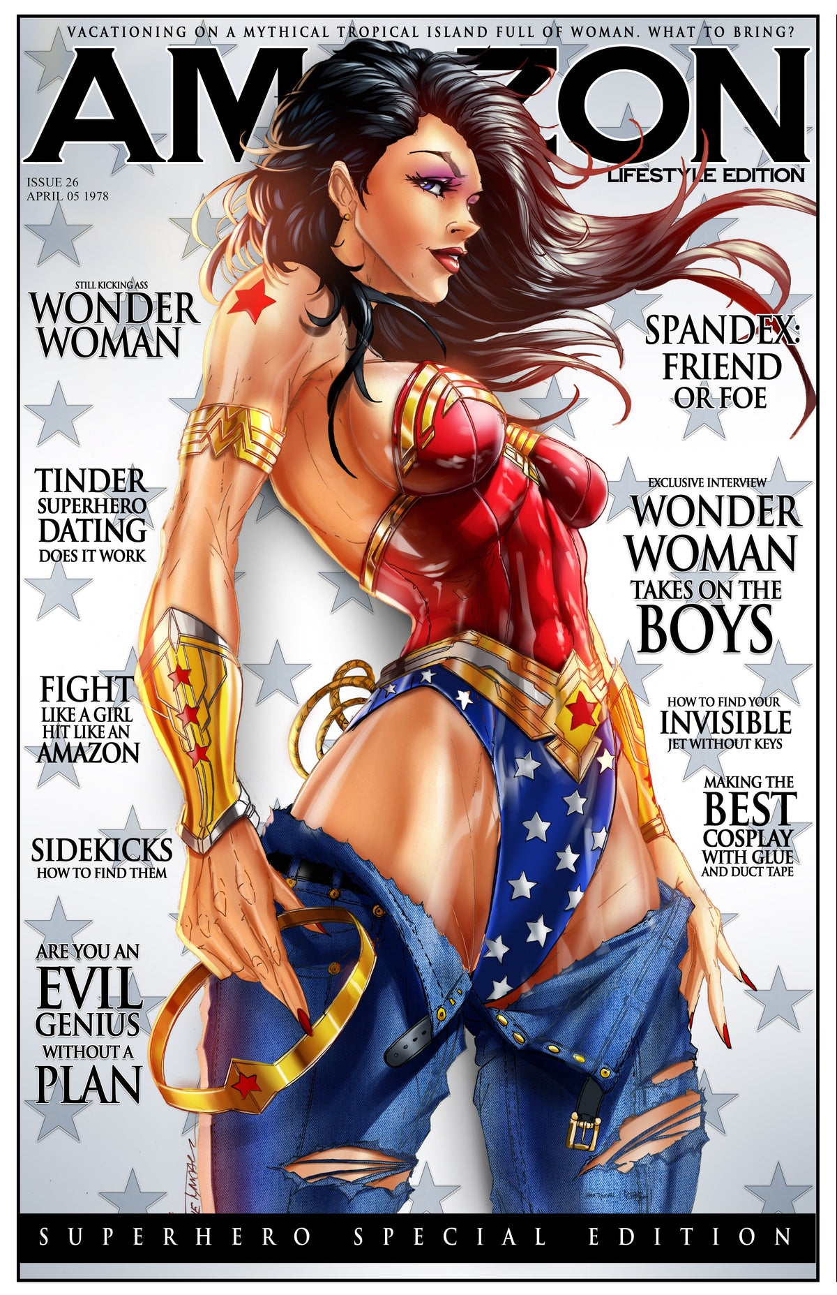 2023 Amazon Princess Magazine Cosplay Variant Comic