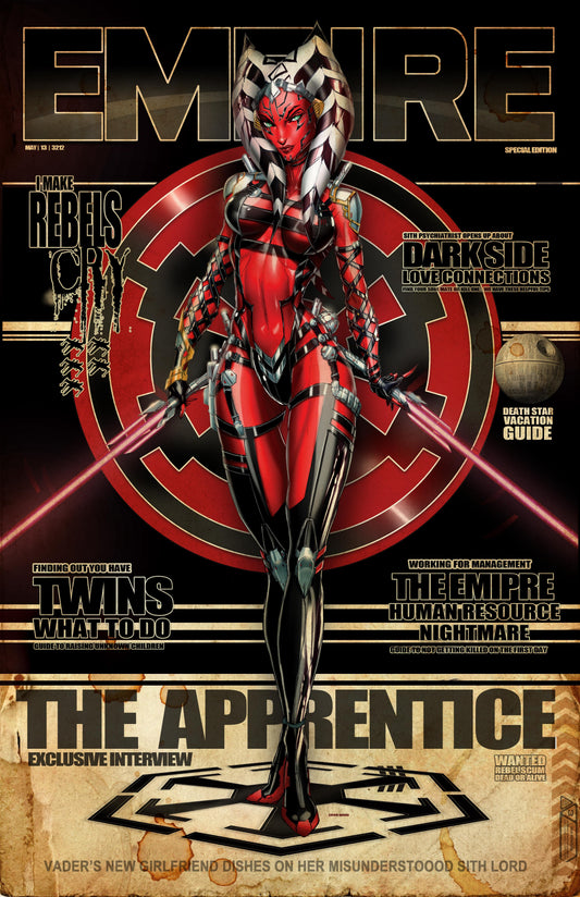 Retro Ahsoka Sith Standing Print