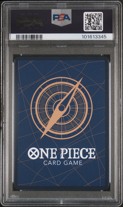 Graded 2024 One Piece Japanese Porche #072 OP07 Alt Art Trading Card Game PSA 10 Gem Mint