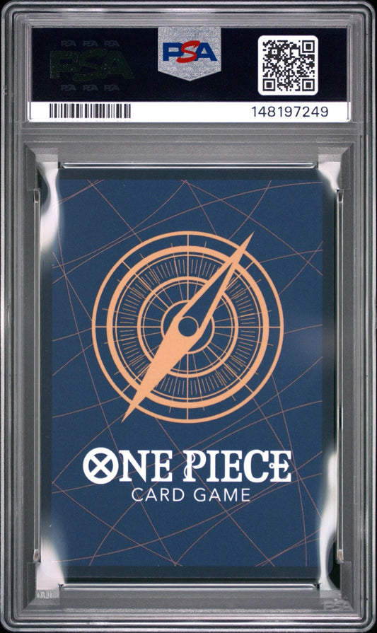Graded 2024 One Piece Japanese Portgas D Ace #119 OP07 Trading Card Game PSA 10 Gem Mint