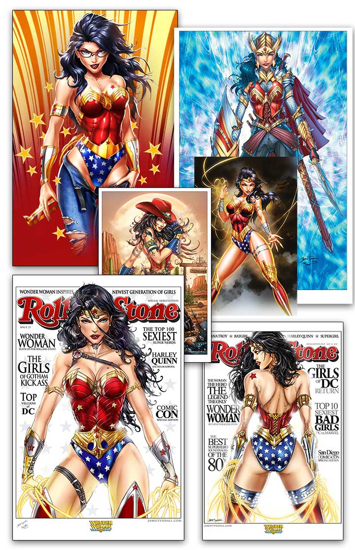 Wonder Woman Print Set