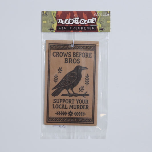Crows Before Bros Air Freshener