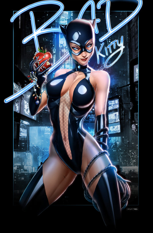 Catwoman Bad Kitty Print