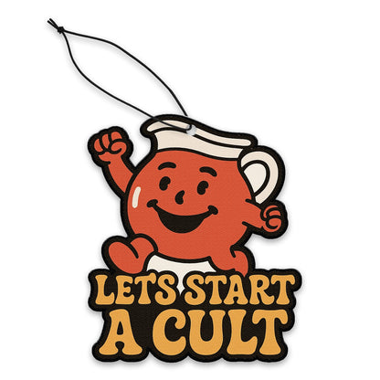 Let's Start a Cult Air Freshener