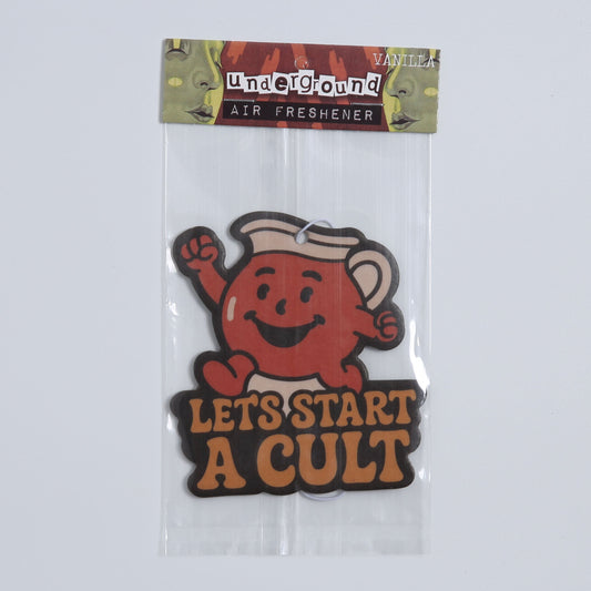 Let's Start a Cult Air Freshener
