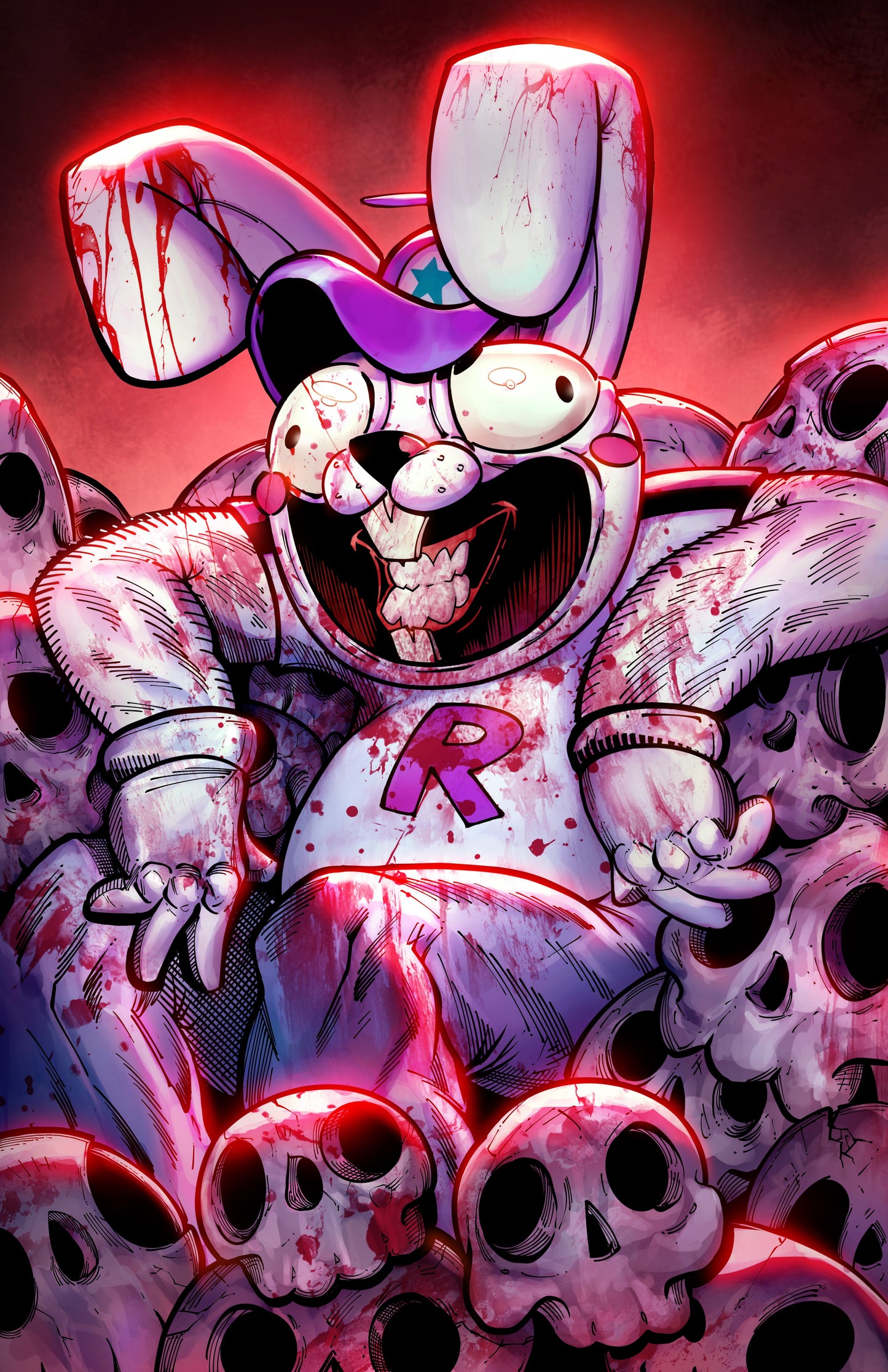 EXQUISITE CORPSES RASCAL RANDY #1 - GARRETT GUNN VIRGIN VARIANT KNIGHT OF COMICS SDCC 2026 EXCLUSIVE LTD 500