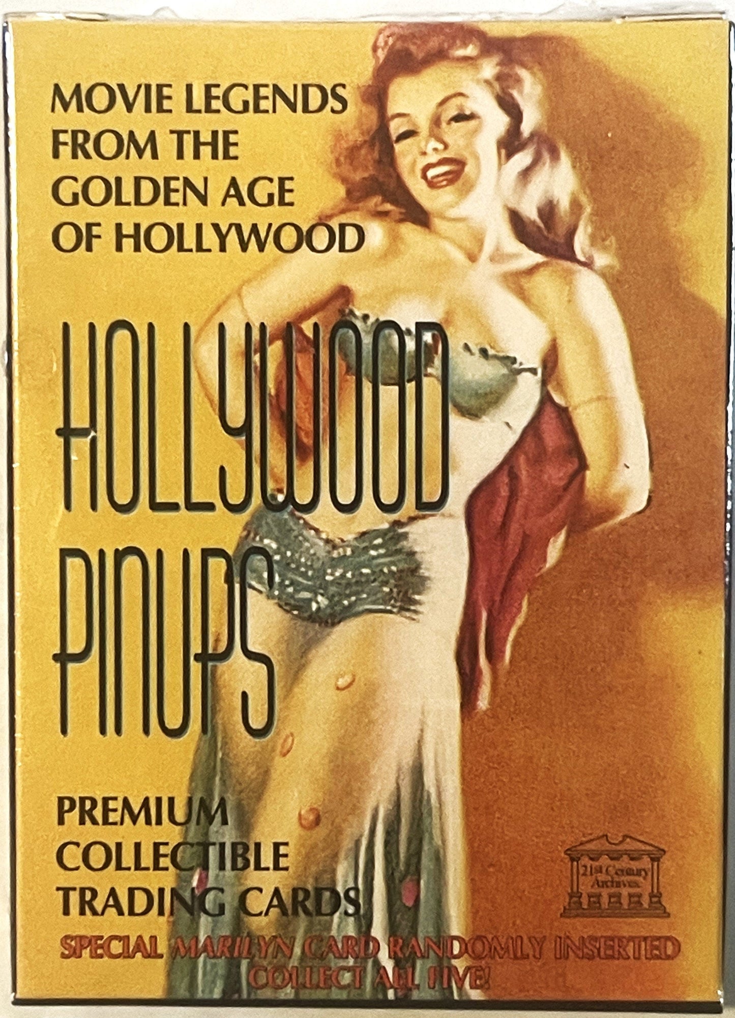Vintage Hollywood Pinups Trading Card Set 🍺 Sealed Box, 21st Century Archives, Golden Age Hollywood Pin-Up Art, 1990s Collectible