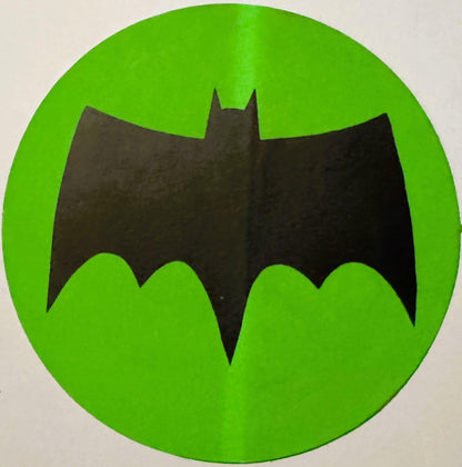 Rare Vintage 1960s Batman Signal Sticker - Decal ✨ DC Comics, Dark Knight, Cool!