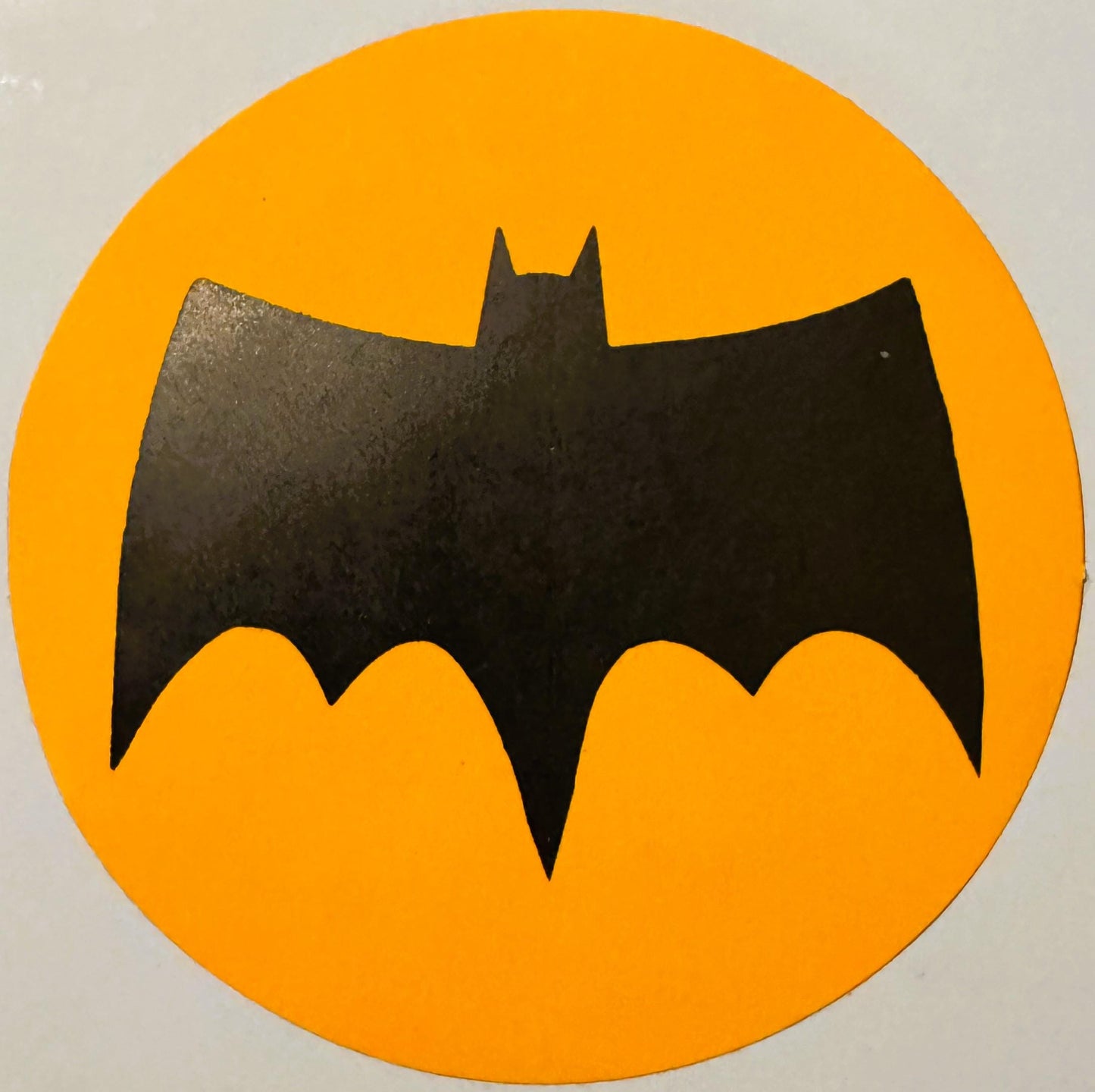 Rare Vintage 1960s Batman Signal Sticker - Decal ✨ DC Comics, Dark Knight, Cool!