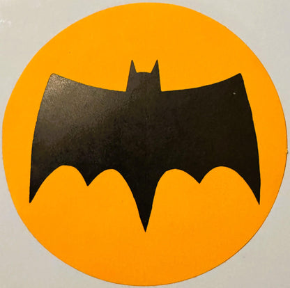 Rare Vintage 1960s Batman Signal Sticker - Decal ✨ DC Comics, Dark Knight, Cool!