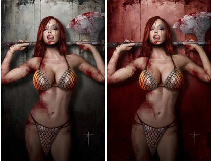 RED SONJA: EMPIRE OF THE DAMNED #1 (JAY FERGUSON EXCLUSIVE VIRGIN VARIANT A & B SET)