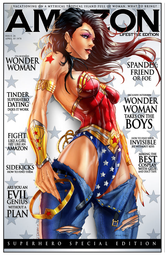 2023 Amazon Princess Magazine Cosplay Variant Comic